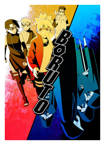 Bolt, Sarada & Mitsuki OFFICIAL Anime CHARACTER Designs BORUTO